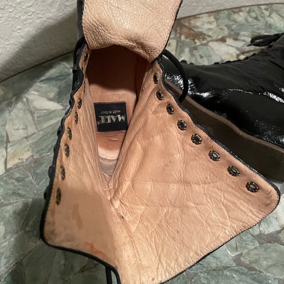 Vintage patent leather booties - Picture 7 of 10